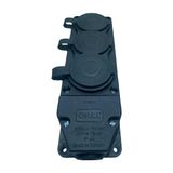 MCM Group 3 Lü Kauçuk Grup Priz Monofaze 1X16A 220 V