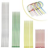 MCM Group 30 Adet Renkli Plastik Cırt Kelepçe Kablo Bağı Kablo Düzenleyici