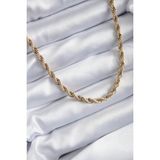 MCM Group 316L Çelik Gold Renk 60 cm Burgu Model Kadın Kolye - Lisinya