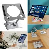 MCM Group 360 Derece Dönebilen Yükseltilmiş Masaüstü Ayarlanabilir Metal Tablet Standı ( Lisinya )