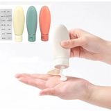 MCM Group 3lü Seyahat Tipi - Kozmetik - Krem- Şampuan -Losyon Kutuları 60 ml Kilitli Poşetli Etiketli