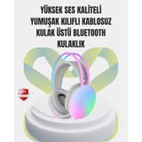 MCM Group 40MM Sürücülü Rgb Kablosuz Kulaklık – Oyun ve Müzik Için