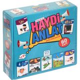 MCM Group 5080 Ca Games, Haydi Anlat - Eğitici Oyun Kartları / +3 Yaş