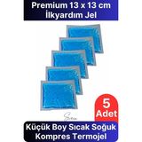 MCM Group 5'li Avantaj Küçük Boy Soğuk Sıcak Kompres Buz Jel Termojel El Ayak Diz Ağrı Tekrar Kullanılabilir