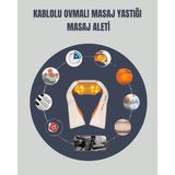 MCM Group 6 Başlıklı Isıtmalı Masaj Cihazı – Tüm Vücut Için Derin Kas Masajı