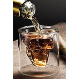 MCM Group 75 ml Kuru Kafa Cam Bardak -Likör Shot - Içecek Bardağı -Crystal Head