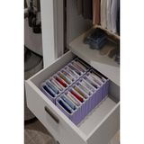 MCM Group 8 Bölmeli Dolap ve Çekmece Içi Düzenleyici Akordiyon Organizer L-00517 (1 Adet) ( Lisinya )