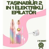 MCM Group 8000 Rpm Taşınabilir Epilatör – Kaş Düzeltici ve Dudak Epilatörlü Pille Çalışan
