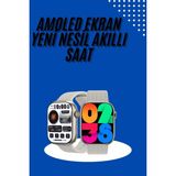 MCM Group Akıllı Kol Saat Amoled Ekran Android ve Ios Uyumlu Arama Konuşma