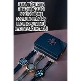 MCM Group Akıllı Saat Sesli Görüşme Nfc ve Gps Uyumlu Bluetooth Bağlantılı