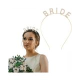 MCM Group Altın Gold Renk Bekarlığa Veda Kristal Taş Bride Tacı Ithal
