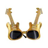 MCM Group Altın Renk Gitar Şekilli Parti Gözlüğü