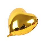 MCM Group Altın Sarısı Kalp Folyo Balon 45 Cm.