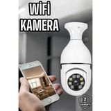 MCM Group Ampul Görünümlü Güvenlik Kamerası Duylu Wifi Kamerası Dönebilen