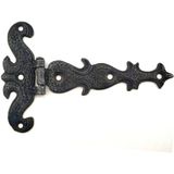 MCM Group Antika Tarz Dekoratif Pirinç Kuyruklu Kelebek Menteşe - 94X147 Mm, Oksit ( Lisinya )