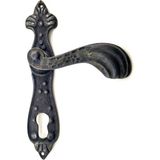 MCM Group Antika Tarz Dekoratif Pirinç Mevlana Banyo Kapı Kolu - 228X48 Mm, Oksit - Lisinya