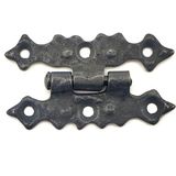 MCM Group Antika Tarz Dekoratif Pirinç Yıldız Menteşe - 63X36 Mm, Oksit - Lisinya