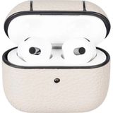 MCM Group Apple Airpods 3.nesil Uyumlu Deri Kılıf Juni Erc3 Bej