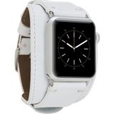 MCM Group Apple Watch Uyumlu Deri Kordon 38-40-41MM Cuff Pulsar F3