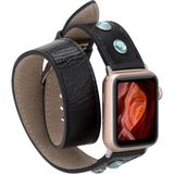 MCM Group Apple Watch Uyumlu Deri Kordon 38-40-41MM Dt Ft Rst1