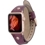 MCM Group Apple Watch Uyumlu Deri Kordon 38-40-41MM Dt Slim Cz7