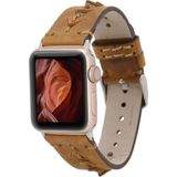 MCM Group Apple Watch Uyumlu Deri Kordon 38-40-41MM G19 Boras