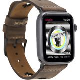 MCM Group Apple Watch Uyumlu Deri Kordon 38-40-41MM G6 Avesta