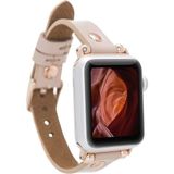 MCM Group Apple Watch Uyumlu Deri Kordon 38-40-41MM Rg Nu1 Pembe