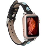 MCM Group Apple Watch Uyumlu Deri Kordon 38-40-41MM Tr Rst1