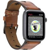 MCM Group Apple Watch Uyumlu Deri Kordon 42-44-45MM Avesta RST2EF