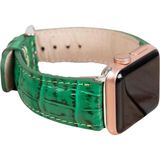 MCM Group Apple Watch Uyumlu Deri Kordon 42-44-45MM Croco YK04