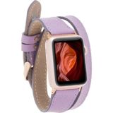 MCM Group Apple Watch Uyumlu Deri Kordon 42-44-45MM Dt CP22