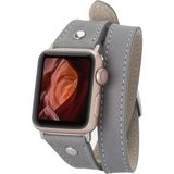 MCM Group Apple Watch Uyumlu Deri Kordon 42-44-45MM Slim Dt Strst9