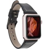MCM Group Apple Watch Uyumlu Deri Kordon 42-44-45MM Slim Rst1