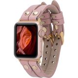 MCM Group Apple Watch Uyumlu Deri Kordon Ely Double Tour Gt Nu2