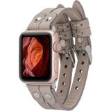 MCM Group Apple Watch Uyumlu Deri Kordon Ely Double Tour St Erc3