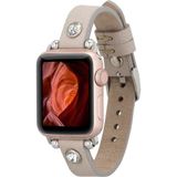 MCM Group Apple Watch Uyumlu Deri Kordon Visby 38-40-41MM Erc3