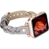 MCM Group Apple Watch Uyumlu Deri Kordon Wanda 38-40-41MM Rt Rst9