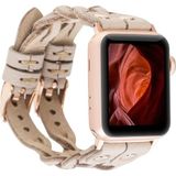 MCM Group Apple Watch Uyumlu Deri Kordon York Double Tour Erc3