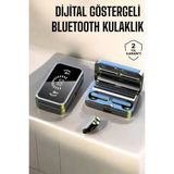 MCM Group Aynalı Bluetooth Kulaklık Telefon Standlı Dijital Göstergeli