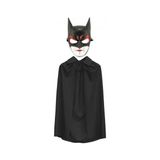 MCM Group Batman Maskesi Catwoman ve Batman Pelerini Siyah Set