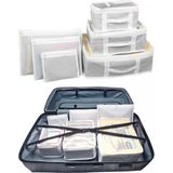 MCM Group Bavul Içi Organizer Seti - Yatak Odası Organizer Set - Makyaj Organizer Mini Hurçlar (6 Parça) ( Lisinya )