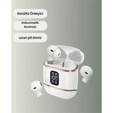 MCM Group Bluetooth 5.3 Kulaklık – 4 Adet, Çift Kulaklıklı, Dijital Göstergeli, Anc + Enc