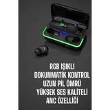 MCM Group Bluetooth Kulaklık Powerbankli Yüksek Ses Kaliteli Şarj Göstergeli
