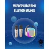 MCM Group Bluetooth, USB ve Aux Girişli Çok Fonksiyonlu Karaoke Hoparlör