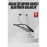 MCM Group Boyun Askılı 100 Saat Kablosuz Kulaklık Göstergeli Bluetooth Kulaklık