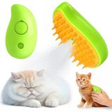 MCM Group Buharlı Yumuşak Silikon Uçlu Kedi - Köpek Tüy Tarama Tarağı Yıkama Tımar Fırçası