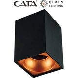 MCM Group Cata Ct 5420 Siyah Bakır Dekoratif Spot Kasa G-10 Duy