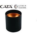 MCM Group Cata Ct 5421 Siyah Bakır Dekoratif Spot Kasa Gu-10 Duy