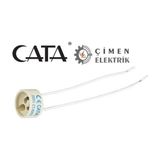 MCM Group Cata Ct 9263 Gu-10 Ampül Duyu 12CM Kablolu - Elektrik Tesisatı Için Kaliteli Kablo
